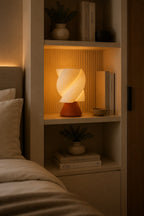 Katara Table Lamp — Sculptural Spiral Shade